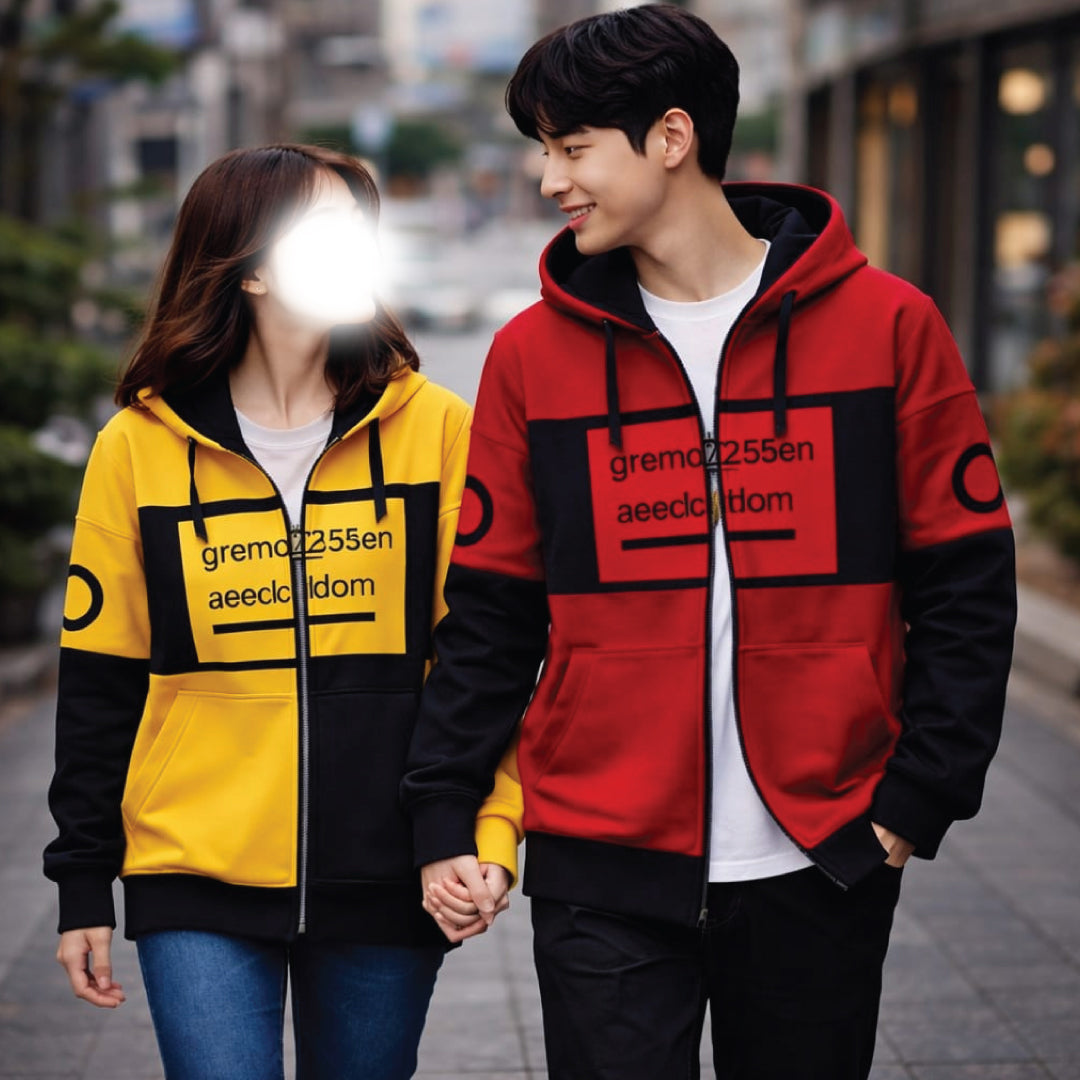 Special Men's & Women's Fleece Zipper Jacket | Koren Style | Most Selling Trendy Jacket